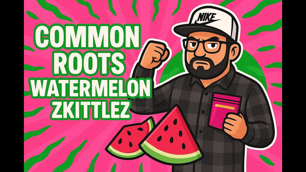 Обзор медицинских цветочных композиций Common Roots Watermelon от Zkittlez UK