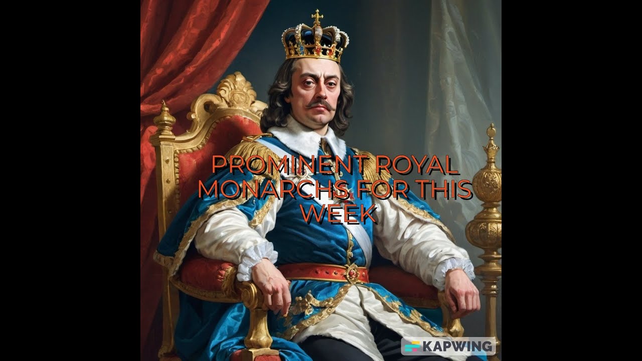 Prominent Rulers for the week of 3-9 June - YouTube