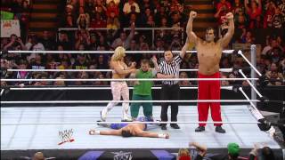 The Great Khali Vs. Primo And Epico Wwe Superstars, Jan. 25, 2013