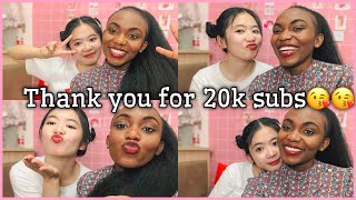 20,000 subscribers celebration, answering all your questions, nigerian food mubkang