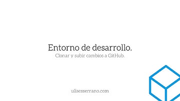 Clonar y subir cambios repositorio de GitHub