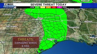 KPRC 2 Meteorologist Khambrel Marshall tracks storms west of the Houston area