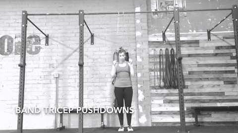 Band Tricep Pushdowns