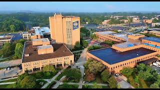 Foggy flight over KSU 