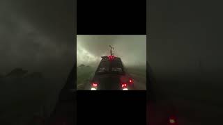 Dominator3 Gets Pushed Off the Road by a Strong Tornado #tornado #weather #tornadoes #severeweather