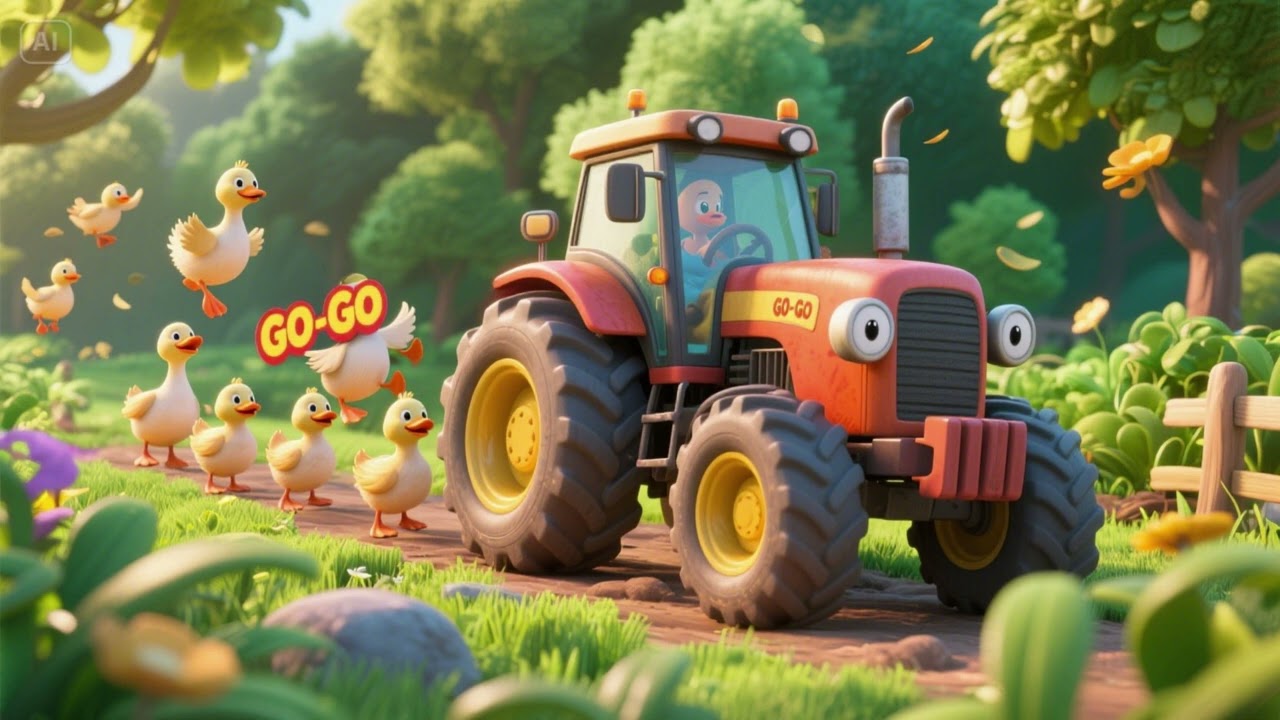 Go Go Tractor and the Ducklings – Farmyard Adventure!