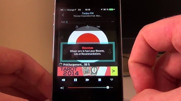 Écouter la radio sur un iPhone