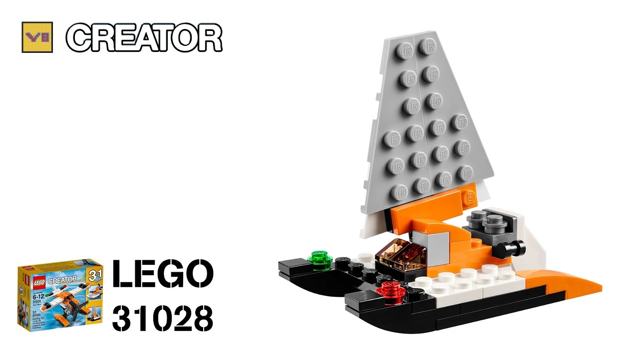 lego 31028 creator sea plane
