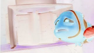 FINDING NEMO - I CAN'T DO THIS! | NEMO SCARED THAT HE CAN'T LET THE STONE ON FILTER | GAMAVISSION