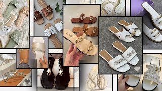 Latest Stylish Flat Sandals 2026 | Trendy Women Footwear Collection😍Beautiful Ladies Sandals Designs