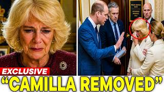 Queen Camilla LEFT IN TEARS After William Orders Her Removed From The Sovereign's Private Briefings