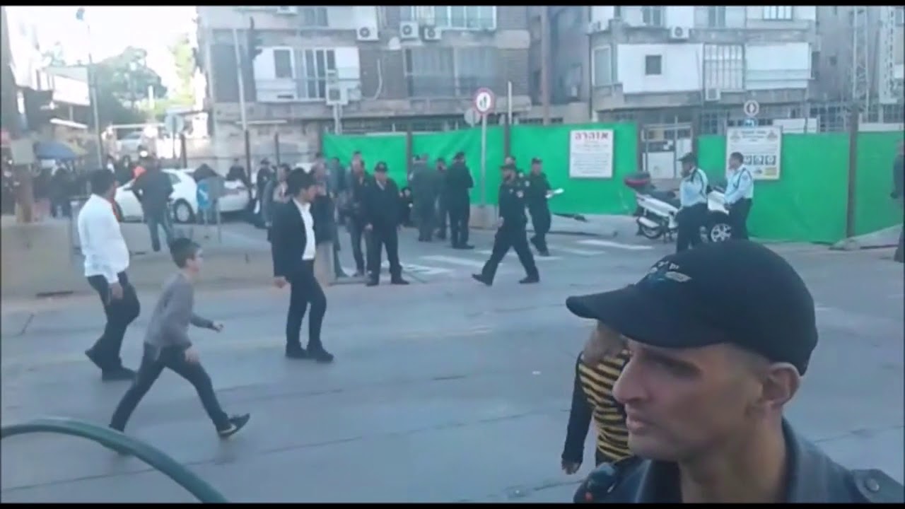 Peleg Protest In Bnei Brak