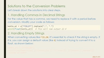 How to Convert Strings to Floats in Python