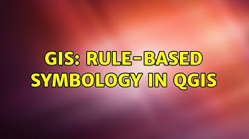 GIS: Rule-based symbology in QGIS