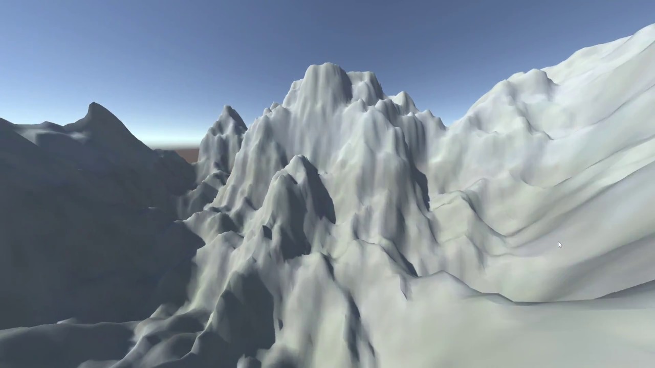 Infinite Fractal Terrain - YouTube