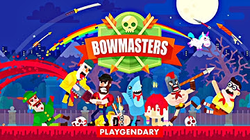 Bowmasters All VIP Characters Upgrading to MAX Level Challenge 3D - Gameplay Walkthrough Part 1