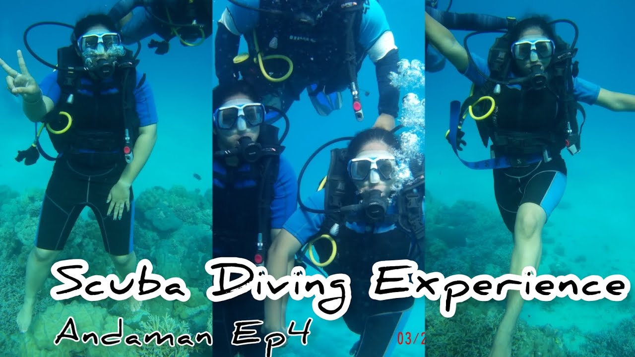 Scuba diving in Andaman 🤿 First Experience in Neil Island 🏝️ Underwater