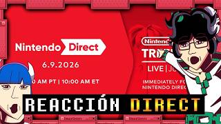 ¡ES HOY!  Nintendo Direct 6.9.2026 Reacción + Bingo ft@SrTomatte @ArcosIGZ