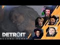 Gamers Reactions to CONNOR SLAPPING HANK | Detroit: Become Human