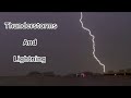 Thunderstorms and lightning in dubai