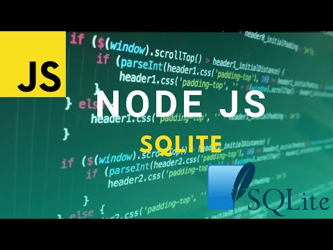 Node JS SQLite Crash Course (2022)