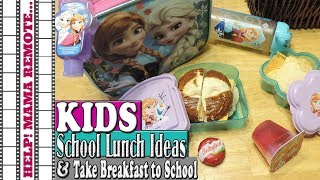 Kids School Lunch Ideas, Take Breakfast to School & What She Ate