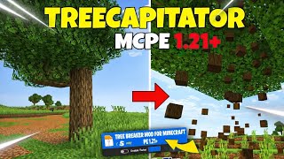🌴 TREE CAPITATOR ADDON FOR MCPE | BREAK FULL TREES INSTANTLY | 1.21+ screenshot 5