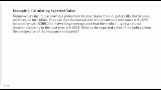 4.3 Expected Value
