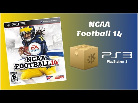 NCAA Football 14 PKG PS3 - YouTube