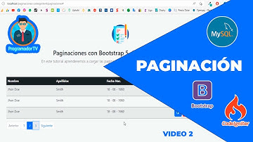 PAGINACIÓN (Video 2) : Codeigniter 4 + Bootstrap 5.2 + MySQL