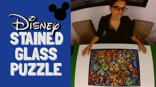 Disney Stained Glass puzzle by Tenyo