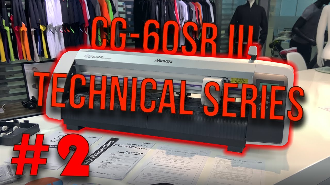 Mimaki Blade Setup - CG-60SR III Technical Series