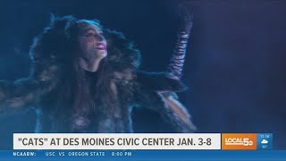 'Cats' returns to Des Moines Civic Center