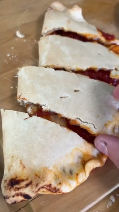 RV oven Calzones 🤤 ❤️