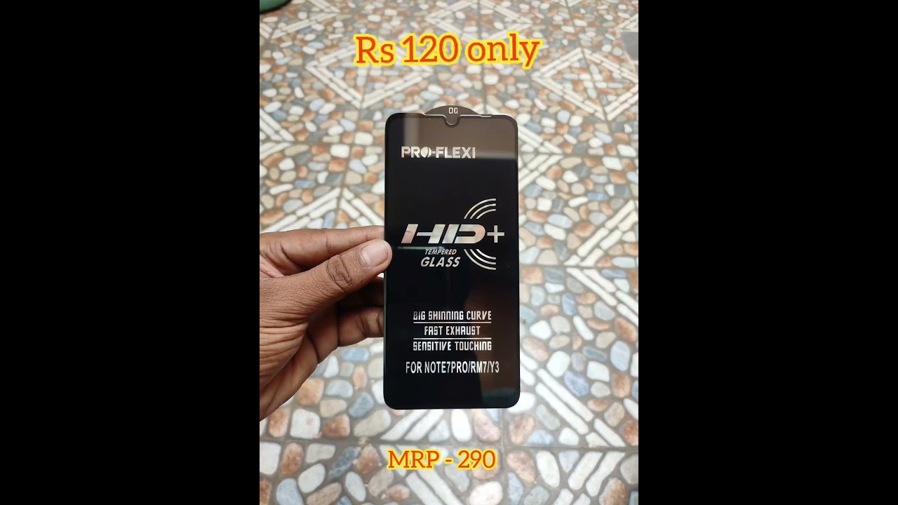 MI note 7 pro / RM7 / Y3 Full tempered glass HD + full tempere 