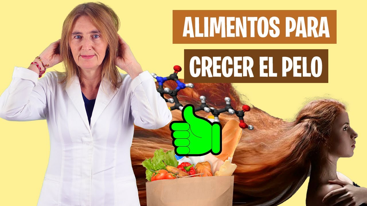 Así la BIOTINA NATURAL hace que CREZCA el PELO | Alimentos con biotina | Alimentación real saludable