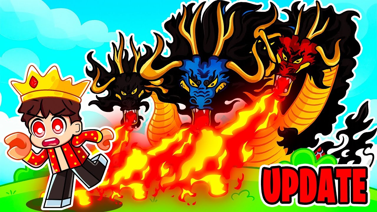 3 Dragon VS New RED Boss In Blox Fruits (CRAZIEST FIGHT😱) | ROBLOX