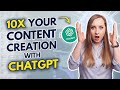 4 genius ways to use chatgpt as a content creator  chatgpt tutorial for beginners