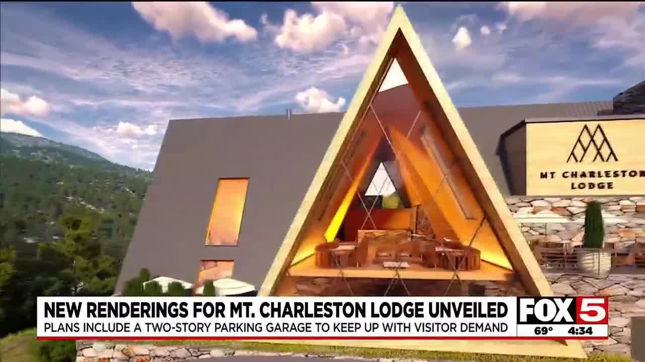 New renderings for Mt. Charleston Lodge released