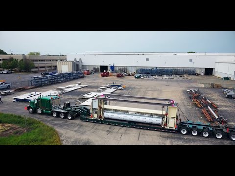 Voith #Paper delivers: Watch as we transport a paper machine winder to Green Bay Packaging