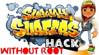 Subway Surfers Hack Android - Unlimited Coins and Keys (without Root) screenshot 1