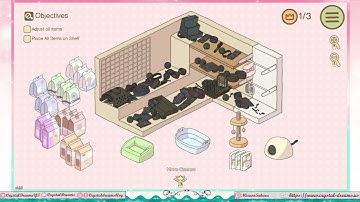 Organized Inside (Full Playthrough - All Hidden Items / Stickers )