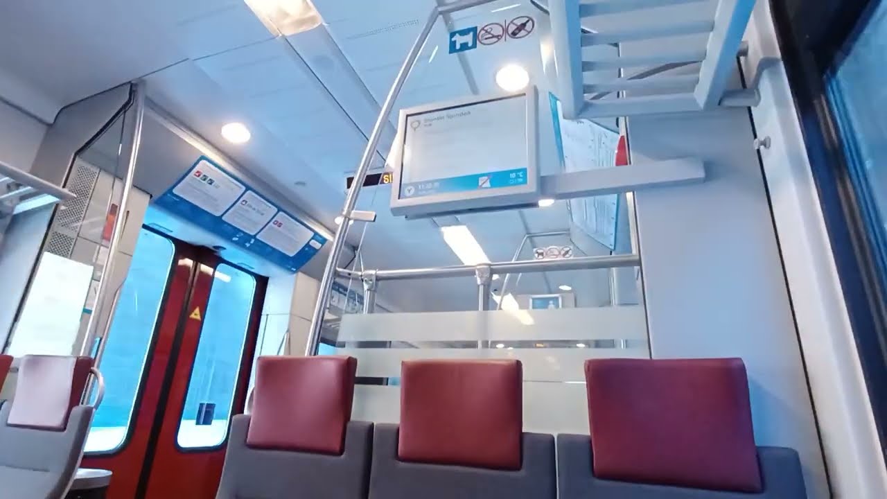 Kun Sm5 Menee 160km/h. Y juna väli Kirkkonummi-Siuntio