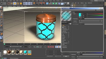 04  Projection textures (CINEMA 4D)