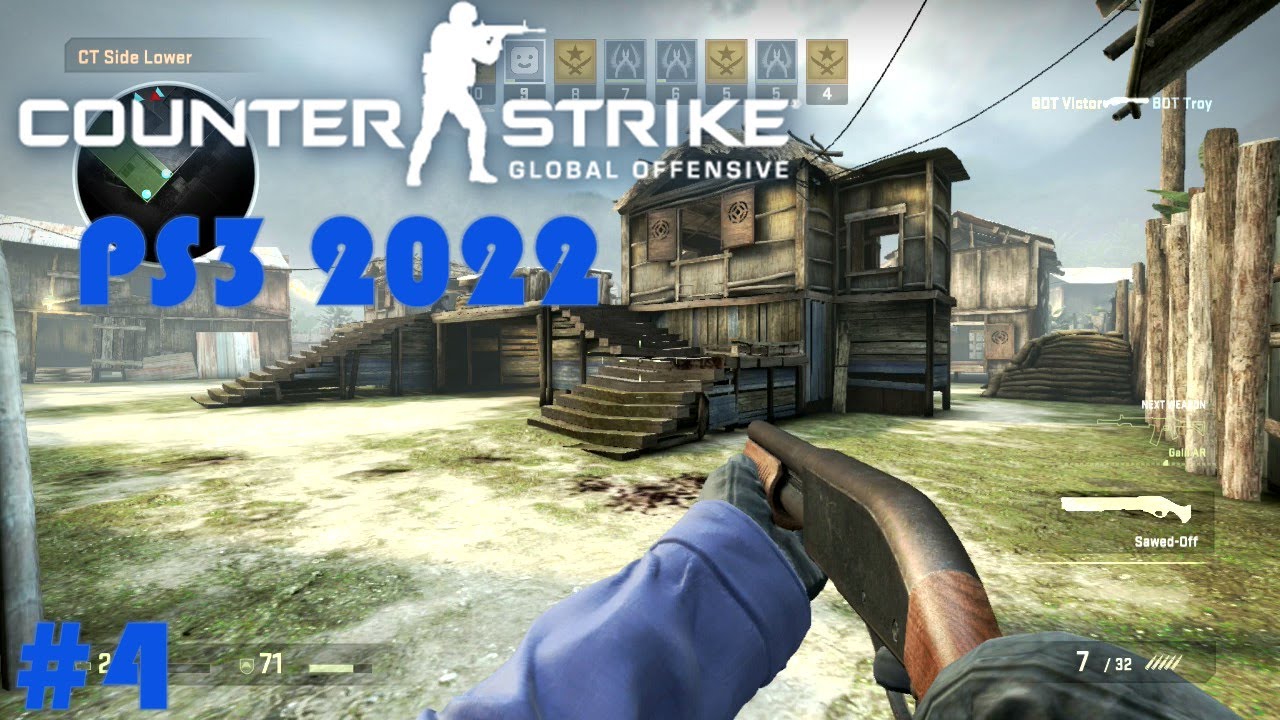 Counter Strike: Global Offensive Multiplayer Gameplay 2022 (PS3) #4 