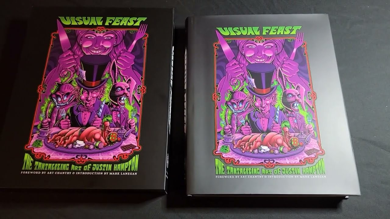 Visual Feast, The Tantalizing Art of Justin Hampton' is now