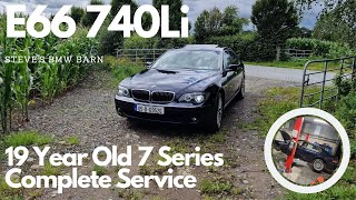 2005 BMW E66 740Li - Annual Service Time