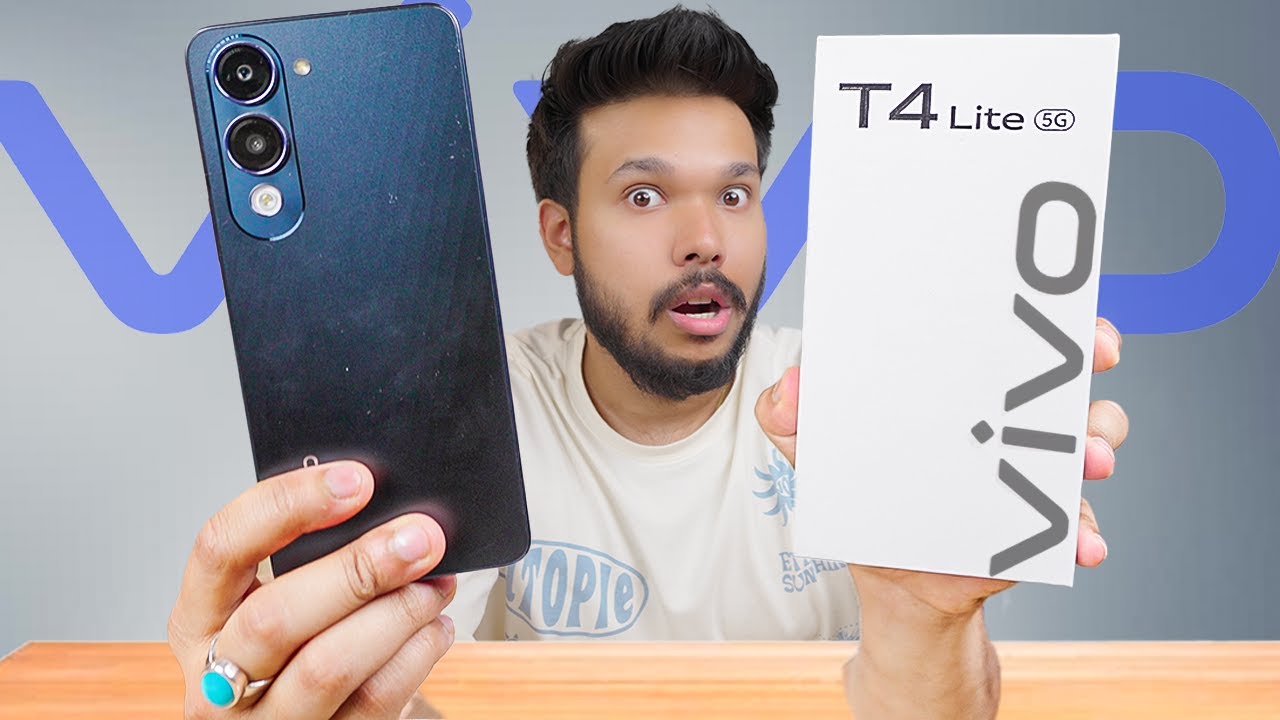 Best 5G Phone Under 10K *vivo T4 Lite 5G Unboxing*