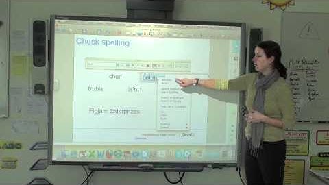 SMART Board - Level 1 - 3l - Spell Check