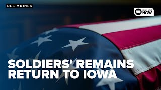 Remains of two Iowa National Guard soldiers to return to Des Moines